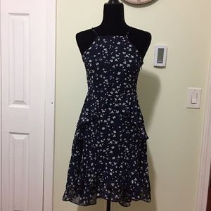 Floral Dress - (Size: 0)